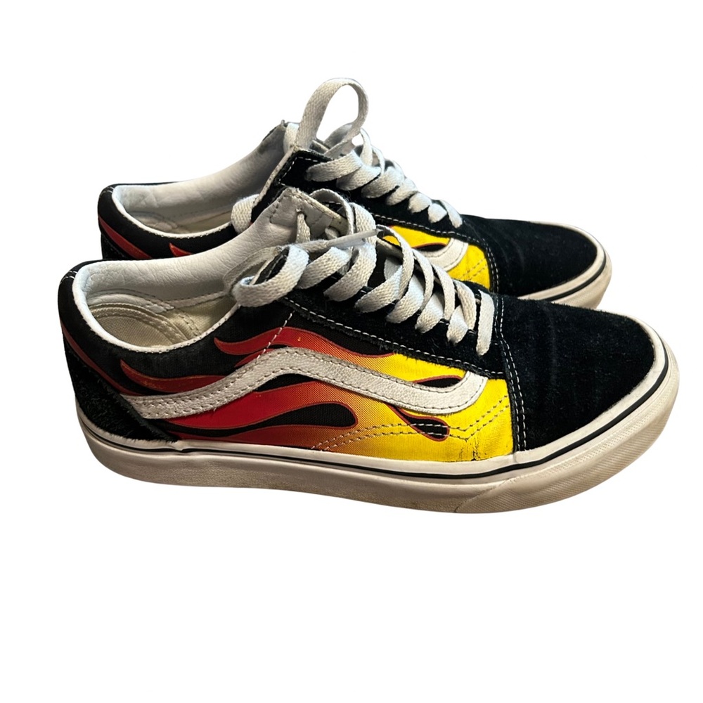 Vans Old Skool Flame Lo-Top Sneakers